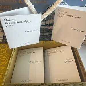 Maison Kurkdjian Gift- Grand Soir , Petit Matit, Pluriel in a box